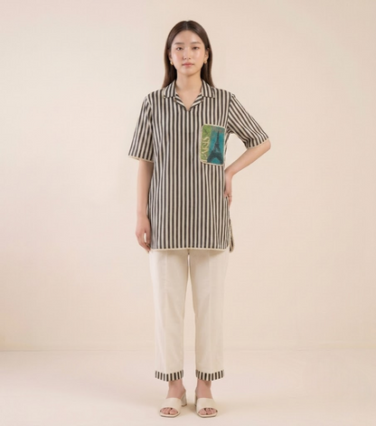 Paris Postcard Patchwork Co-ord Set