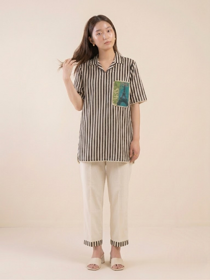 Paris Postcard Patchwork Co-ord Set