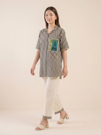 Paris Postcard Patchwork Co-ord Set