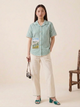 Classic Sage Stripe Cotton Co-ord Set