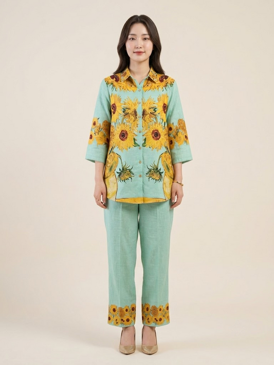 The Wearable Art Sunflower Lounge Set