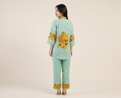 The Wearable Art Sunflower Lounge Set