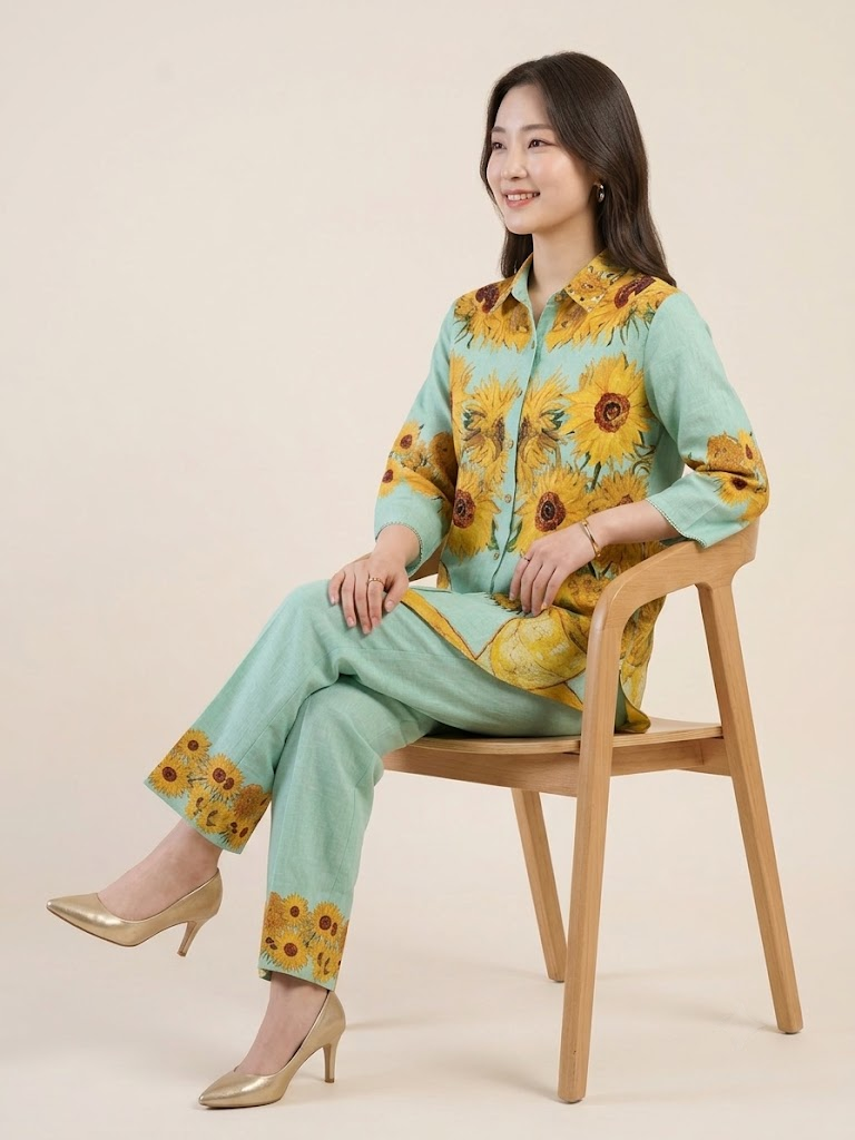 The Wearable Art Sunflower Lounge Set